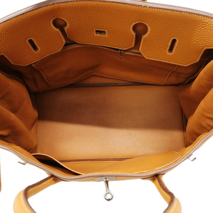 Hermes Handbag Birkin 40 Togo Gold Silver — view 4