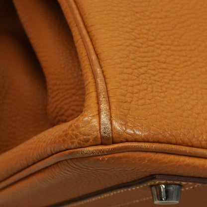 Hermes Handbag Birkin 40 Togo Gold Silver — view 6
