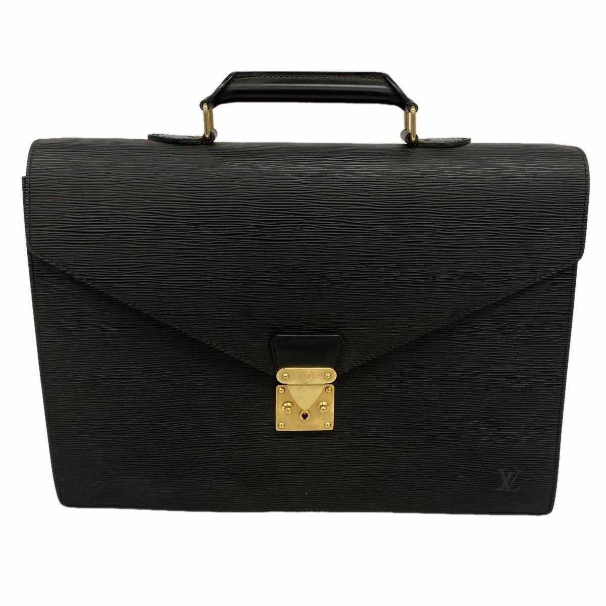 Louis Vuitton Briefcase Epi Serviette Ambassador Noir