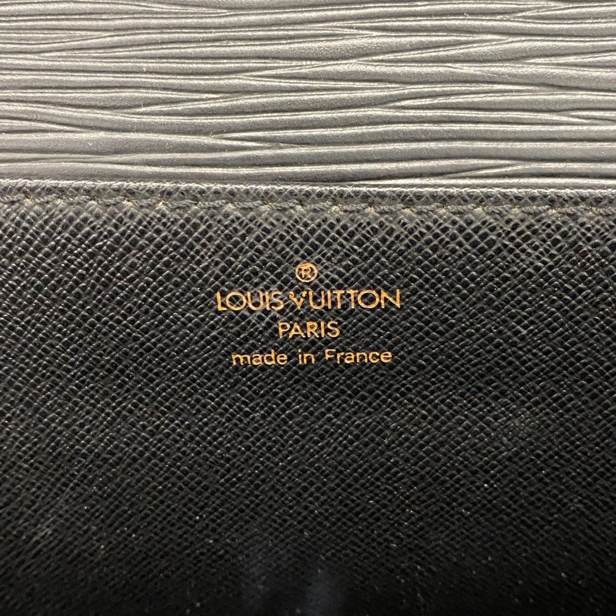 Louis Vuitton Briefcase Epi Serviette Ambassador Noir — view 5