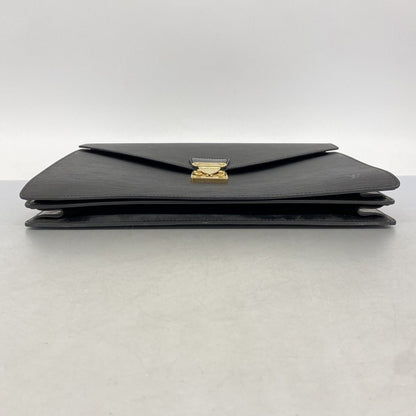 Louis Vuitton Briefcase Epi Serviette Ambassador Noir — view 3