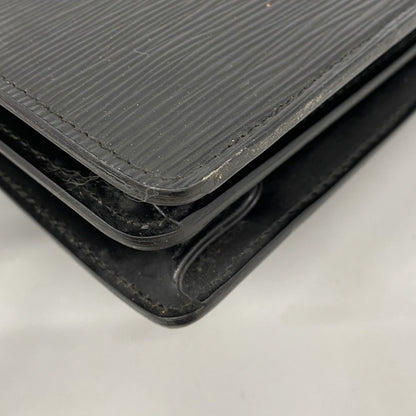 Louis Vuitton Briefcase Epi Serviette Ambassador Noir — view 6