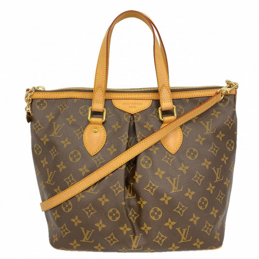 Louis Vuitton Handbag Monogram Palermo PM Brown 2-Way