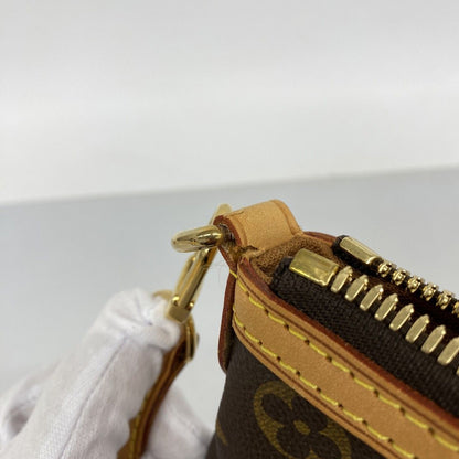 Louis Vuitton Handbag Monogram Palermo PM Brown 2-Way — view 6
