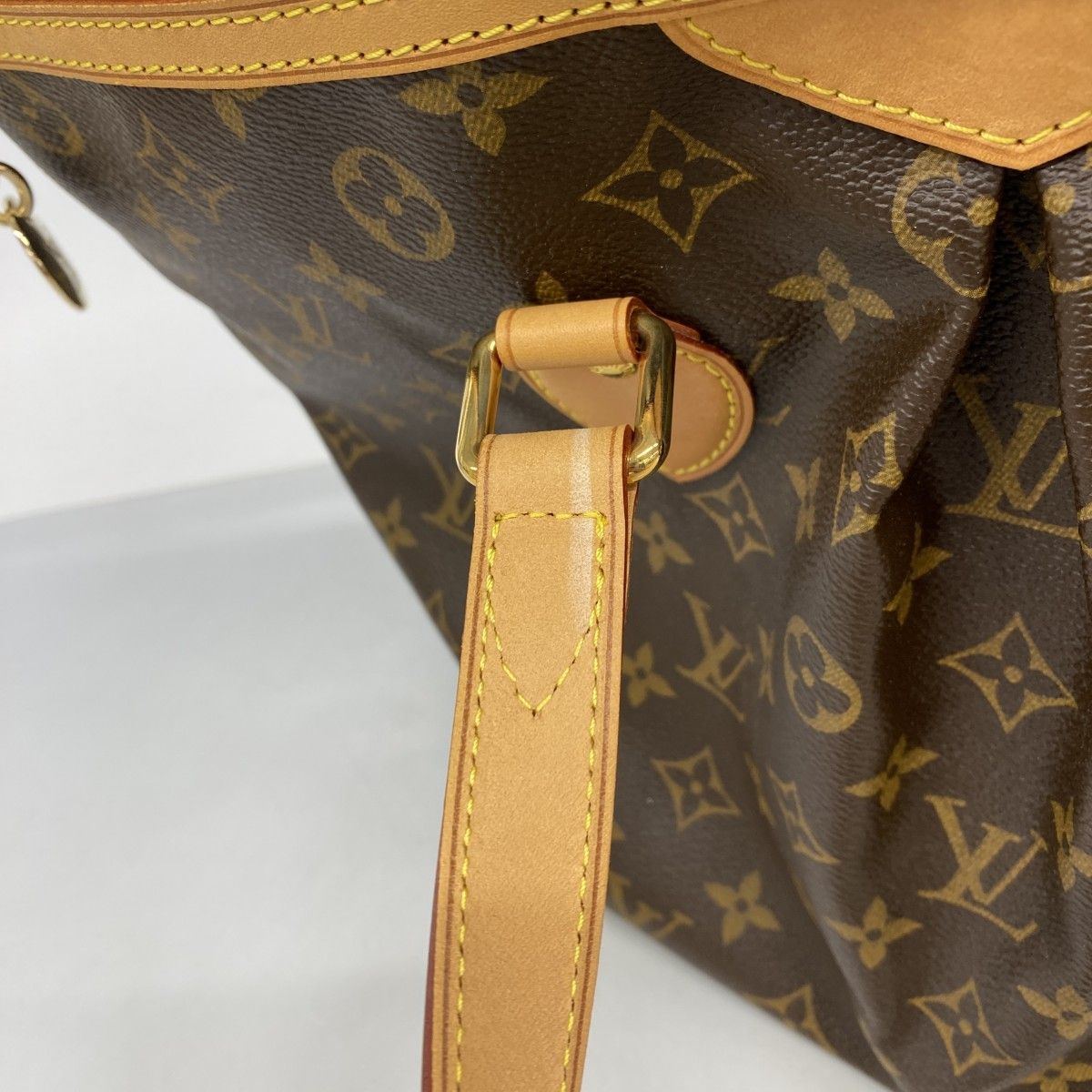 Louis Vuitton Handbag Monogram Palermo PM Brown 2-Way — view 8