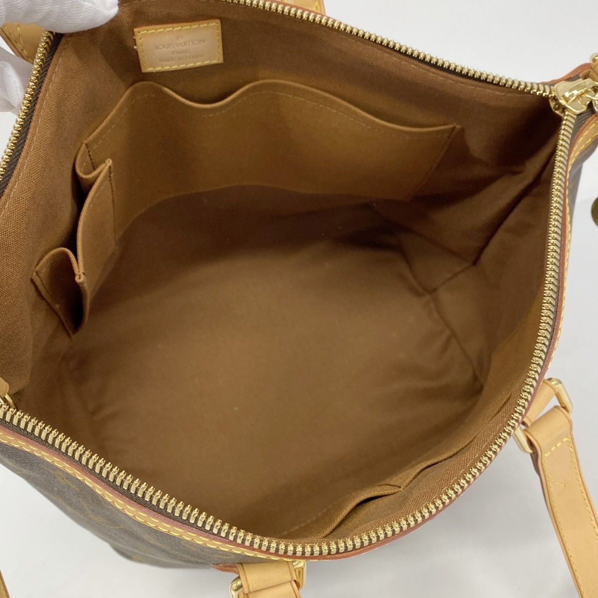 Louis Vuitton Handbag Monogram Palermo PM Brown 2-Way — view 4