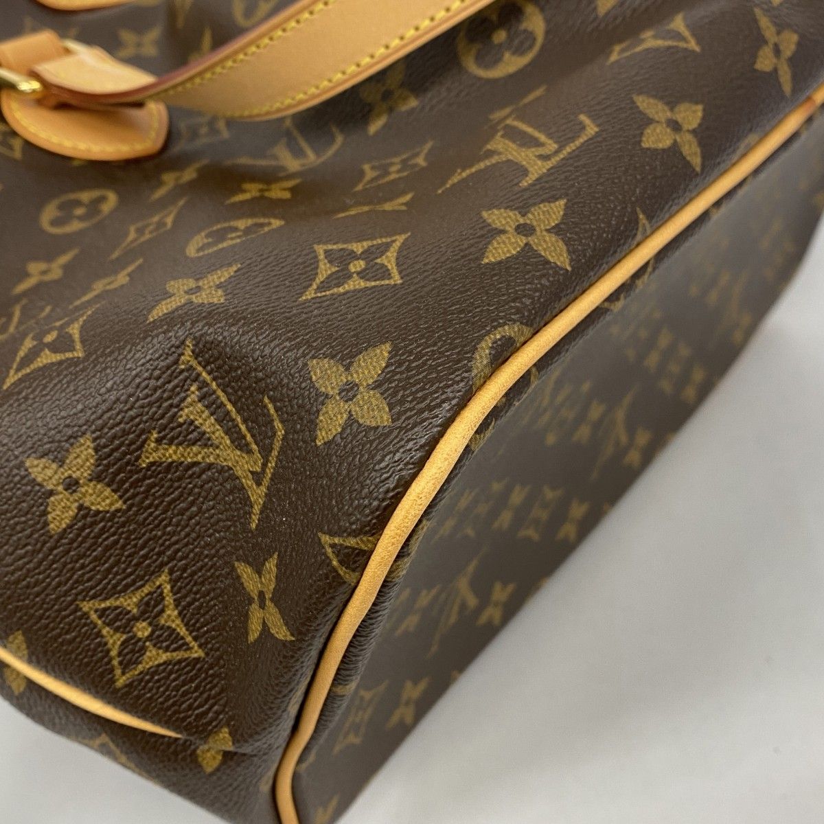 Louis Vuitton Handbag Monogram Palermo PM Brown 2-Way — view 7