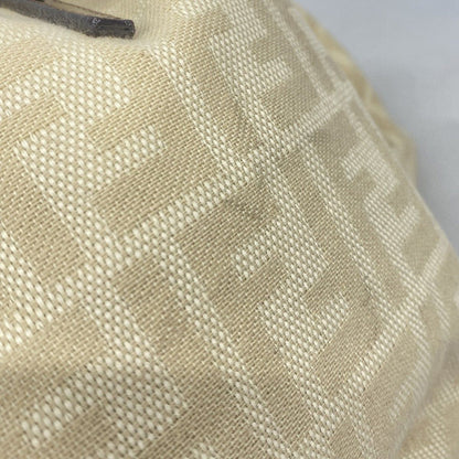 Fendi Tote Zucca Canvas Beige Silver — view 9