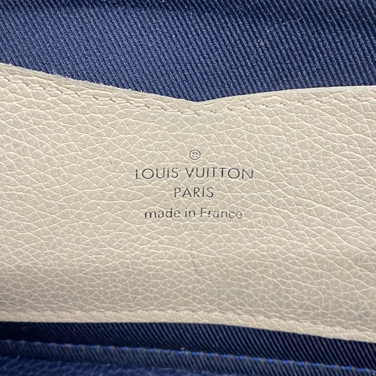 Louis Vuitton Wallet Portefeuille My Lockme Blue Jean — view 4