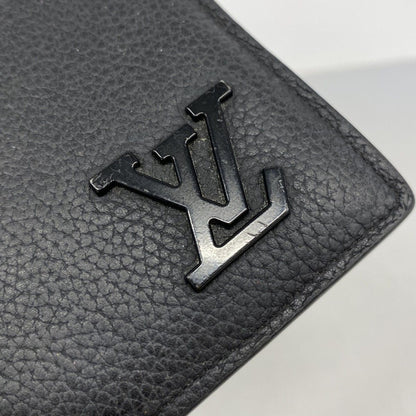 Louis Vuitton Wallet LV Aerogram Portefeuille Marco Noir — view 7