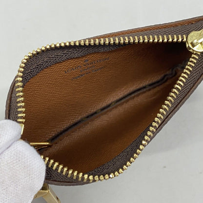 Louis Vuitton Coin Case Monogram Pochette Cles Brown — view 3