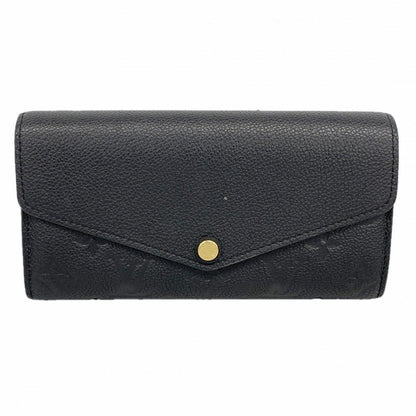 Louis Vuitton Wallet Monogram Empreinte Portefeuille Sarah Noir