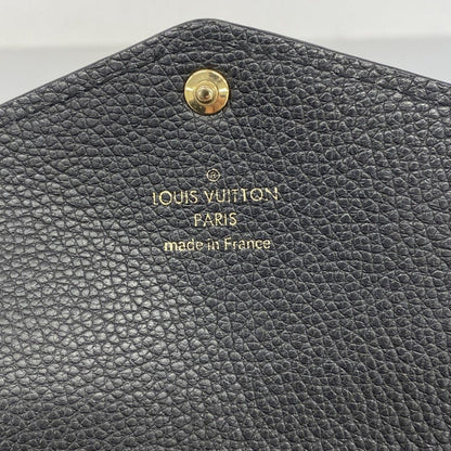 Louis Vuitton Wallet Monogram Empreinte Portefeuille Sarah Noir — view 4