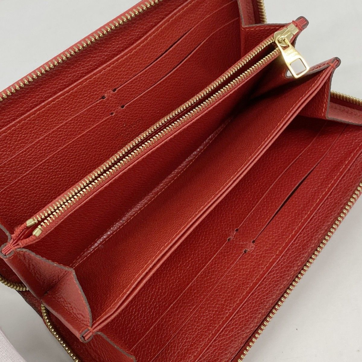 Louis Vuitton Wallet Monogram Empreinte Zippy Cerise — view 3