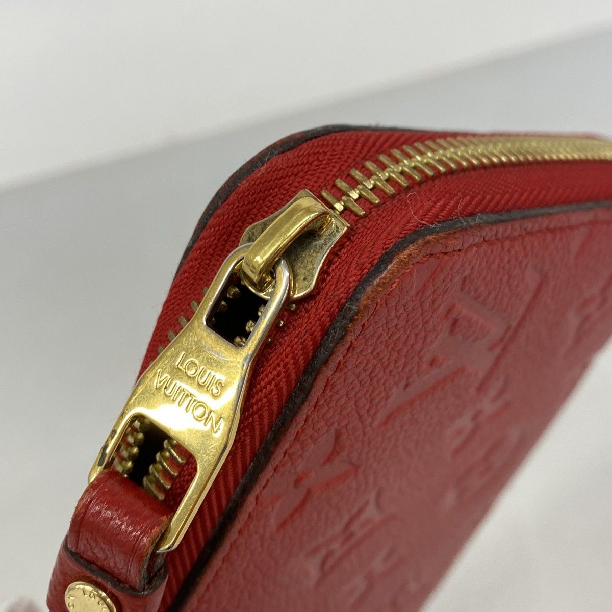 Louis Vuitton Wallet Monogram Empreinte Zippy Cerise — view 6