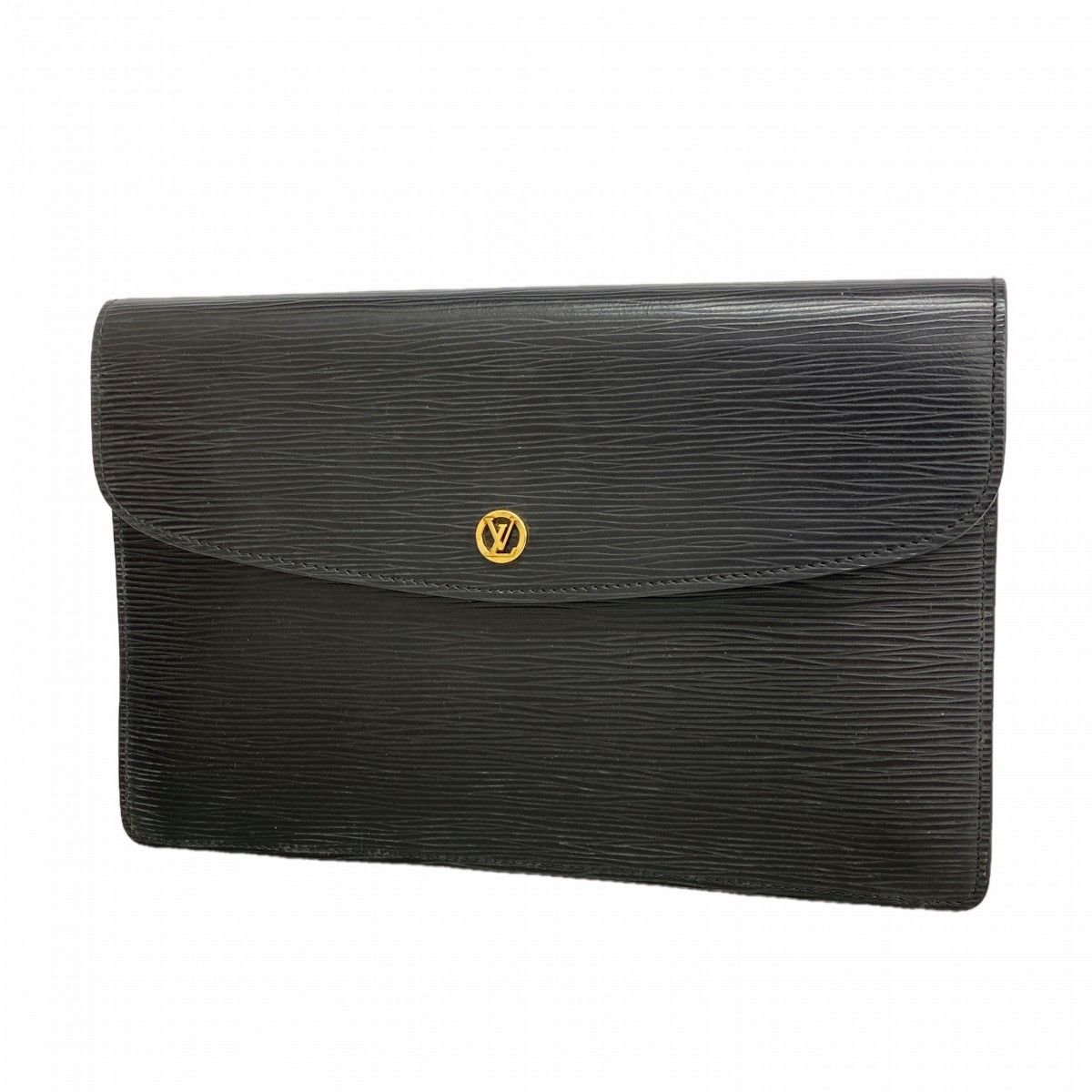 Louis Vuitton Clutch Epi Montaigne 27 Noir