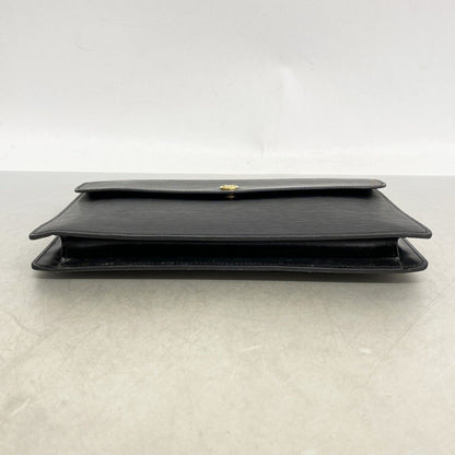Louis Vuitton Clutch Epi Montaigne 27 Noir — view 3
