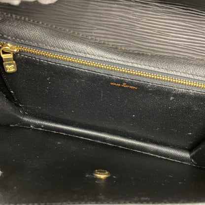 Louis Vuitton Clutch Epi Montaigne 27 Noir — view 4