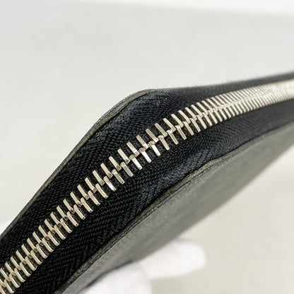 Louis Vuitton Wallet Damier Graphite Zippy Vertical Black Gray — view 6