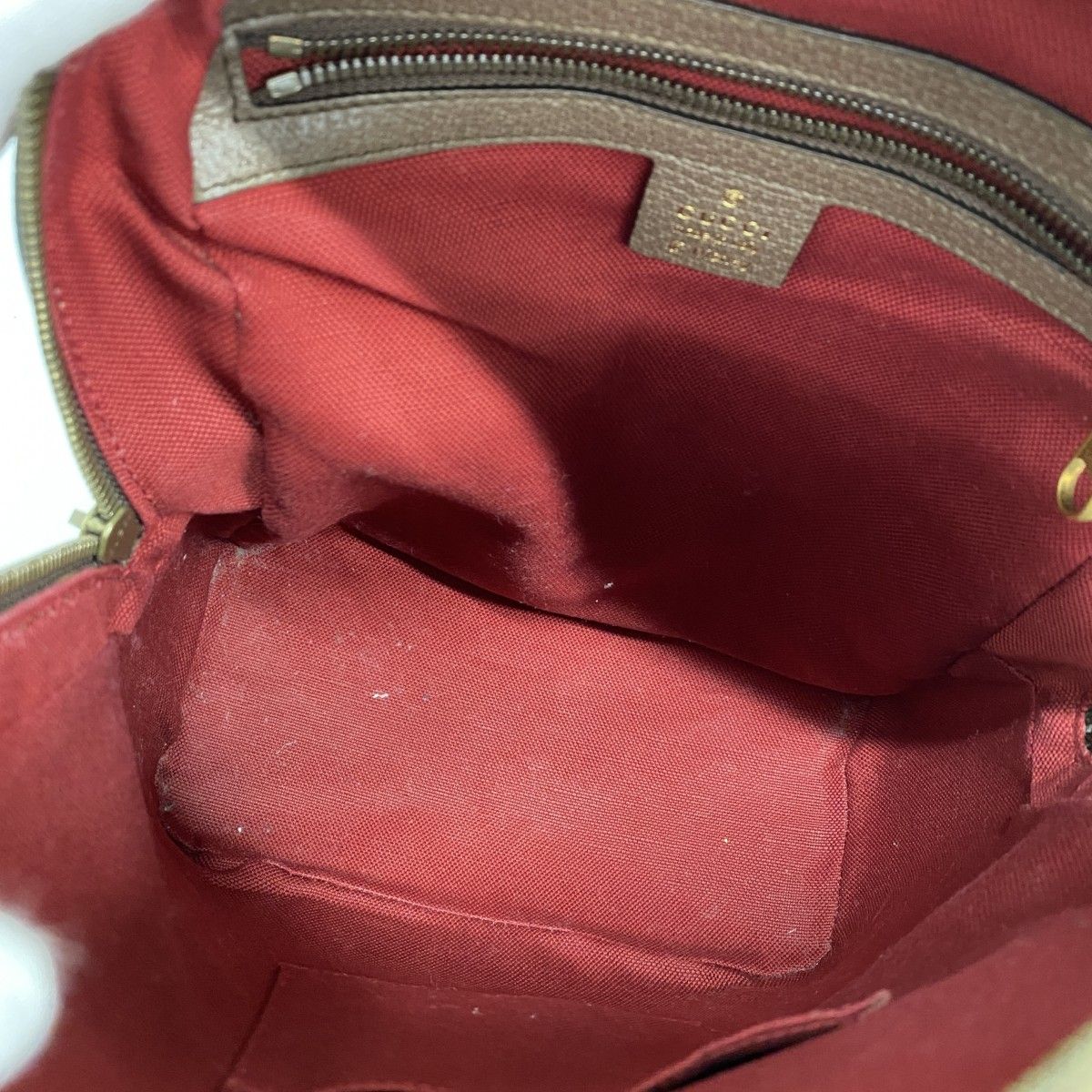 Gucci Backpack GG Supreme Disney Collaboration Donald Brown Gold — view 4