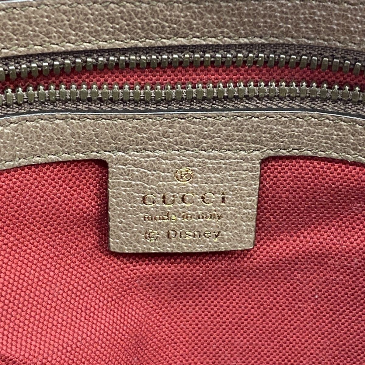Gucci Backpack GG Supreme Disney Collaboration Donald Brown Gold — view 5