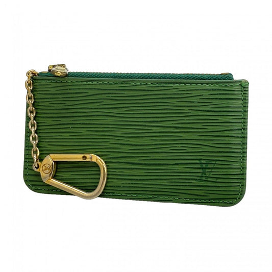 Louis Vuitton Coin Case Epi Pochette Cles Borneo Green