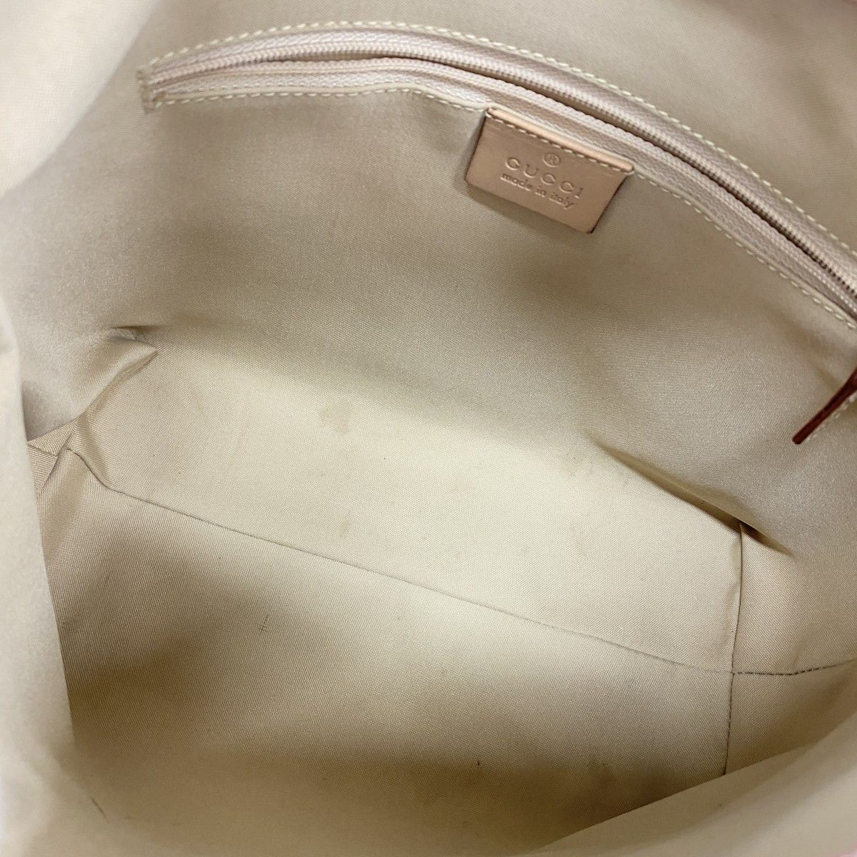 Gucci Shoulder Bag GG Canvas 001 Pink Silver — view 4