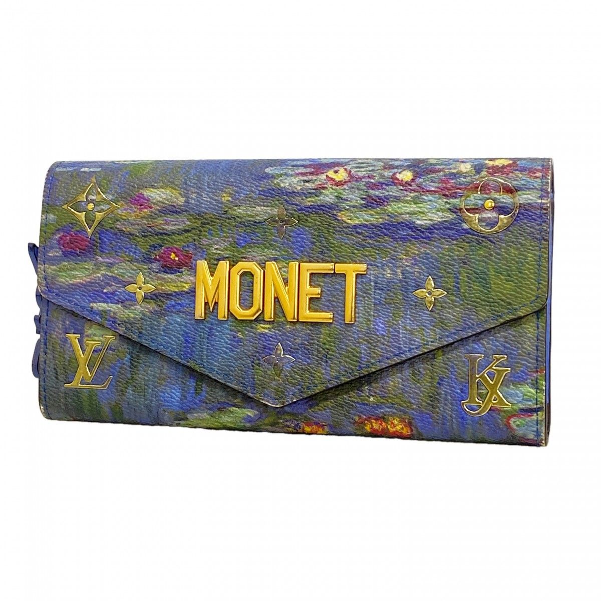 Louis Vuitton Wallet Master's Collection Monet Portefeuille Sarah Multicolor