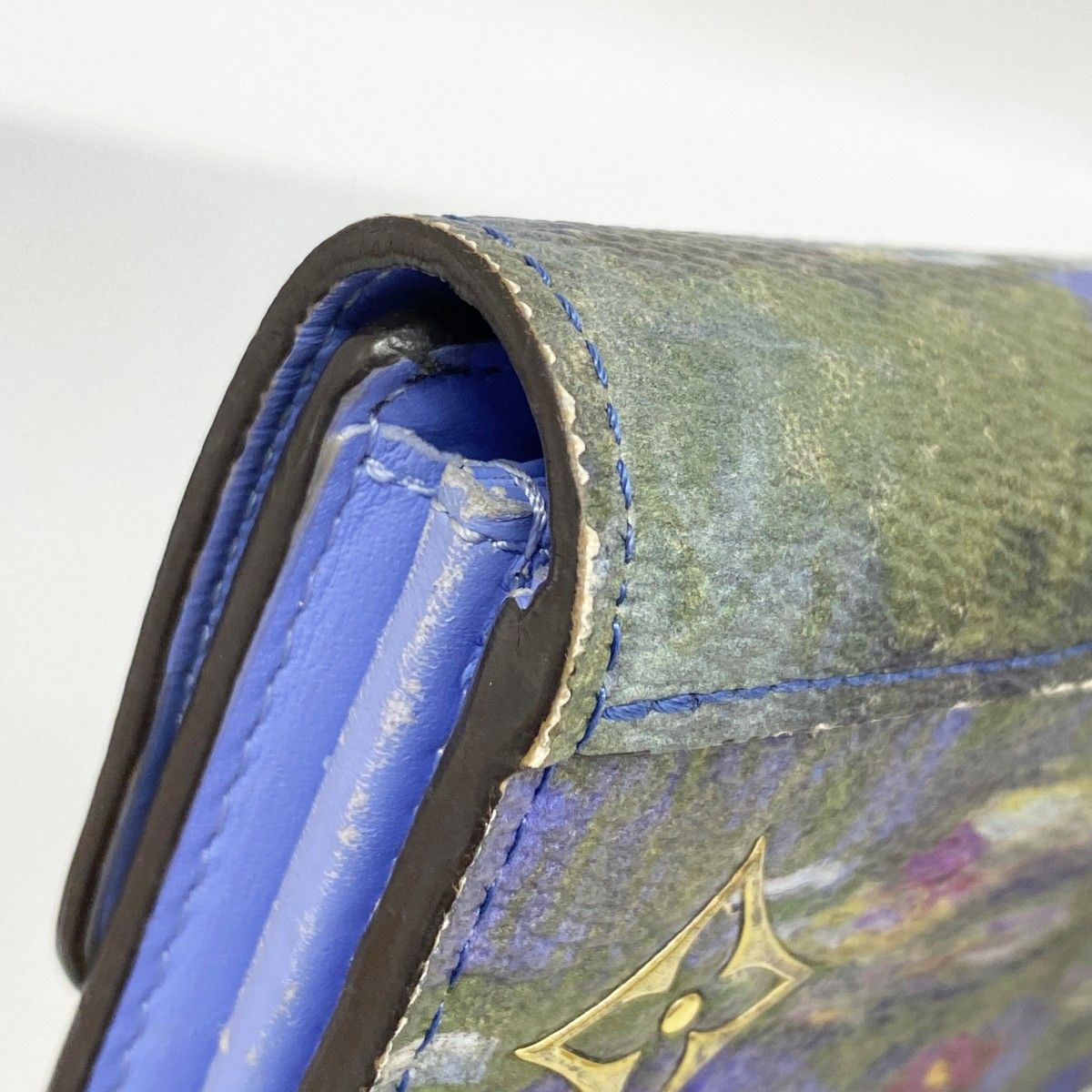 Louis Vuitton Wallet Master's Collection Monet Portefeuille Sarah Multicolor — view 7