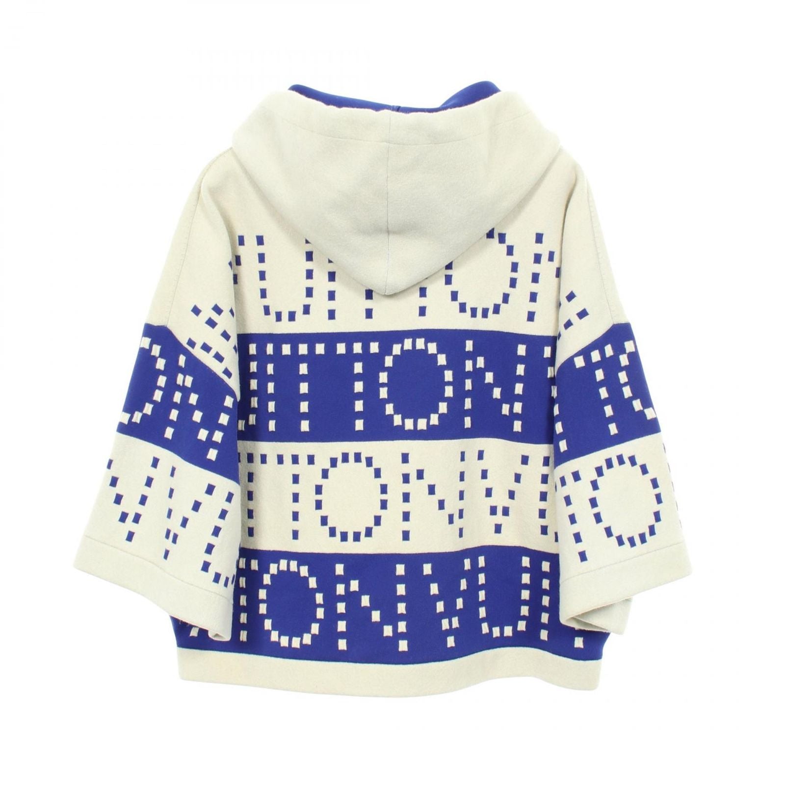 Louis Vuitton Hoodie Signature Chanki Stripe di Blue White — view 2