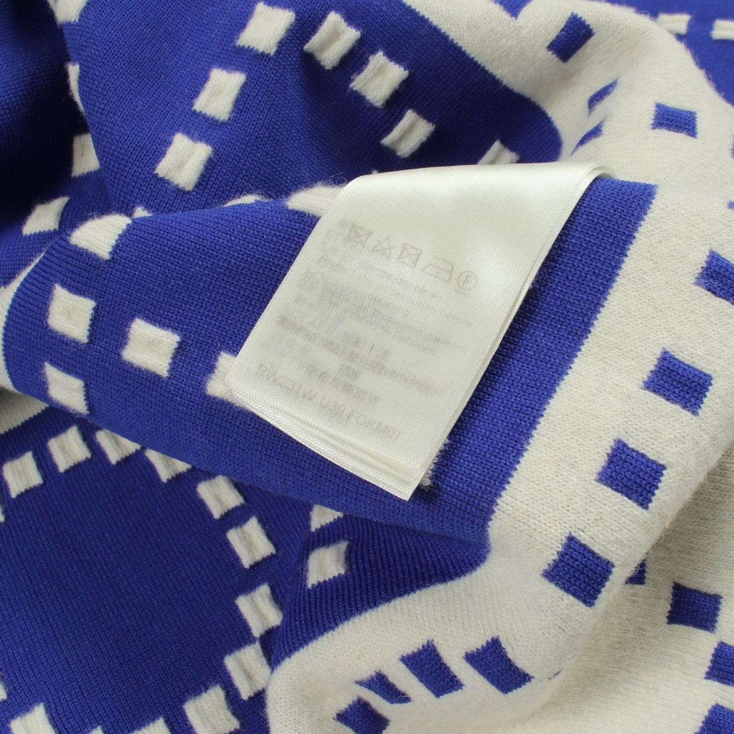 Louis Vuitton Hoodie Signature Chanki Stripe di Blue White — view 8