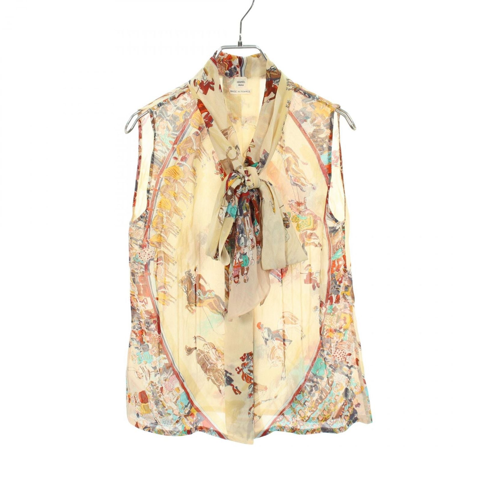 Hermes Blouse Cirque Molier with pickpocket Silk pickpocket