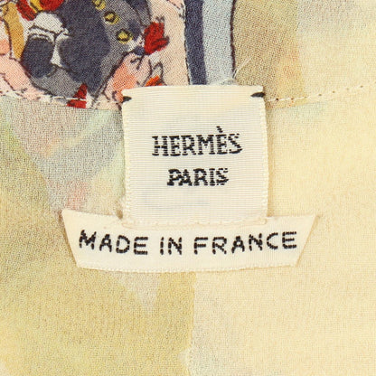 Hermes Blouse Cirque Molier with pickpocket Silk pickpocket — view 3