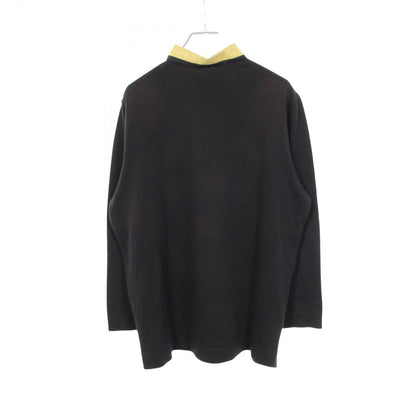 Hermes shirt Knit Contrast Long Sleeve Silk Cotton Sweater — view 2
