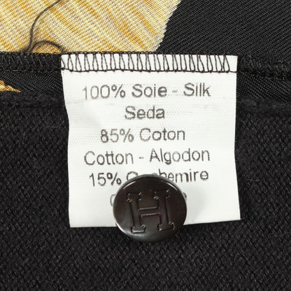Hermes shirt Knit Contrast Long Sleeve Silk Cotton Sweater — view 4