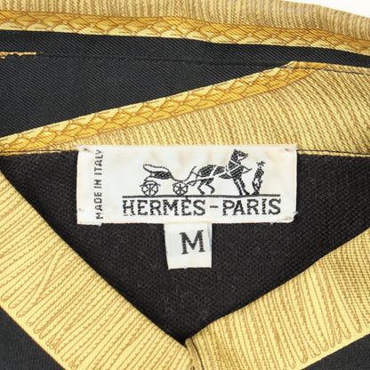 Hermes shirt Knit Contrast Long Sleeve Silk Cotton Sweater — view 3