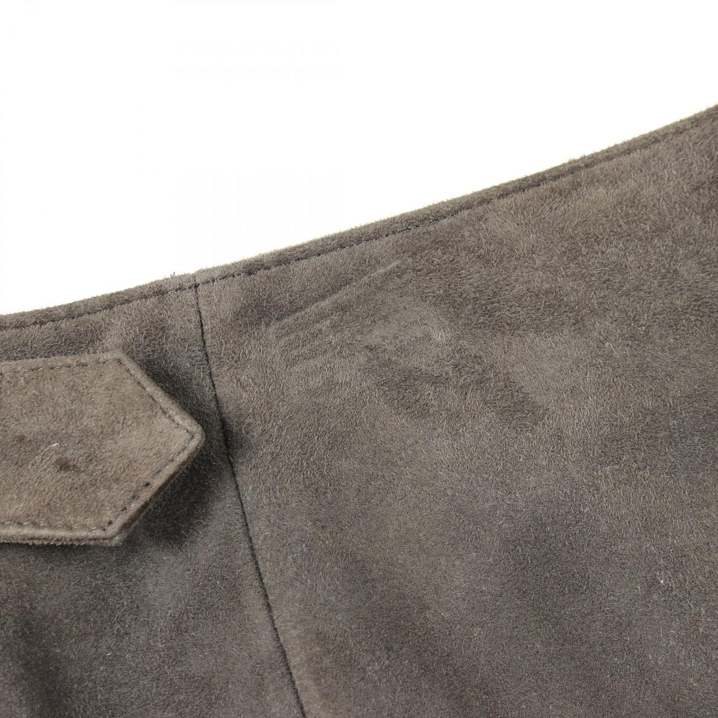 Hermes Skirt Suede Leather — view 6