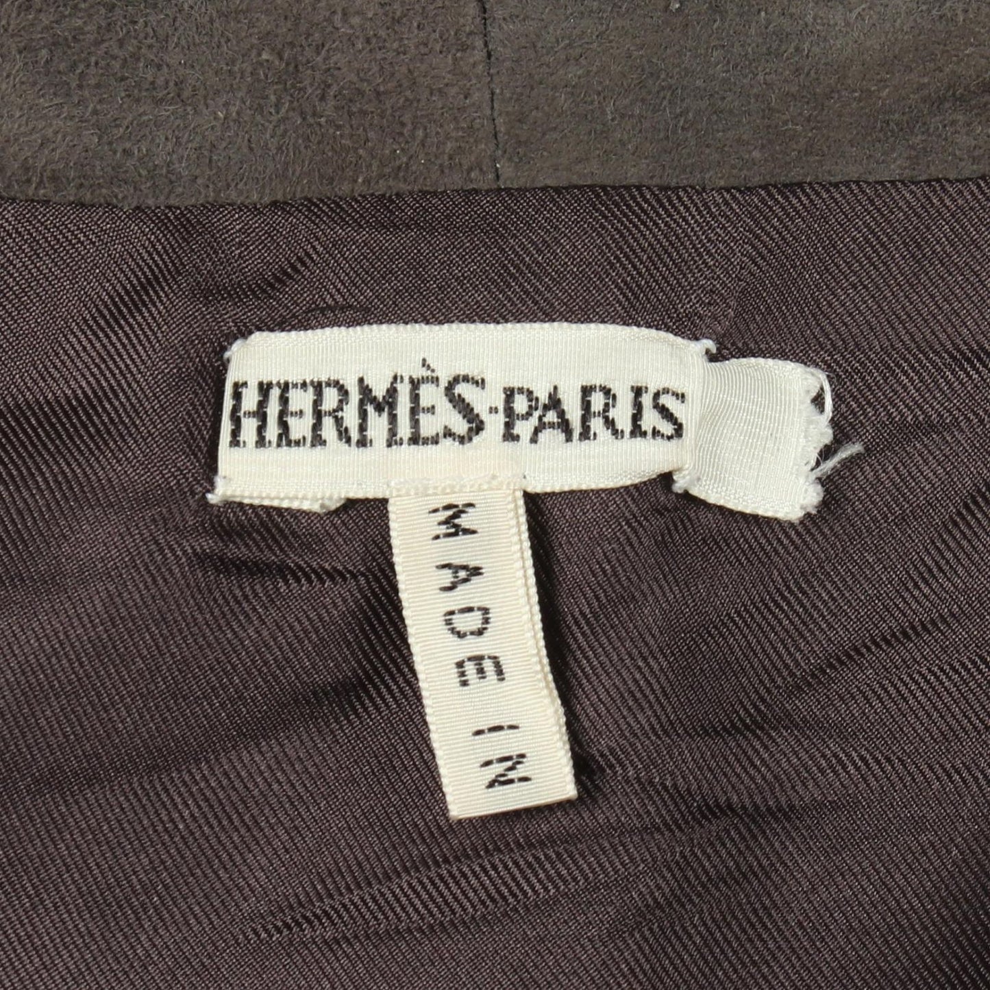Hermes Skirt Suede Leather — view 3