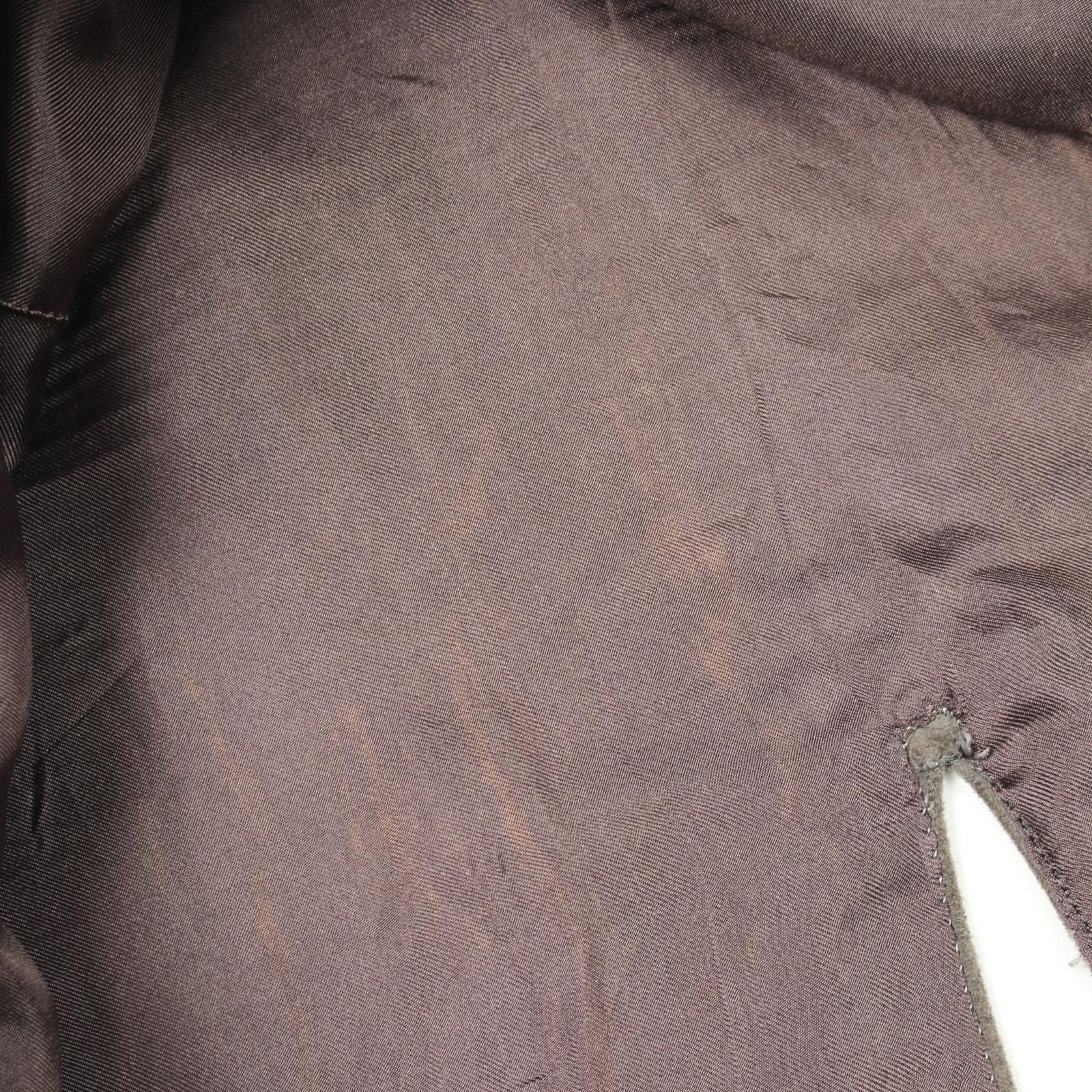 Hermes Skirt Suede Leather — view 9