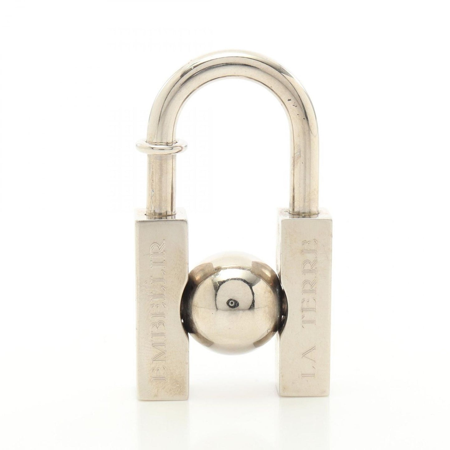 Hermes Charm Cadenacharm L'homme Peut Embellir la Terre Limited Keychain