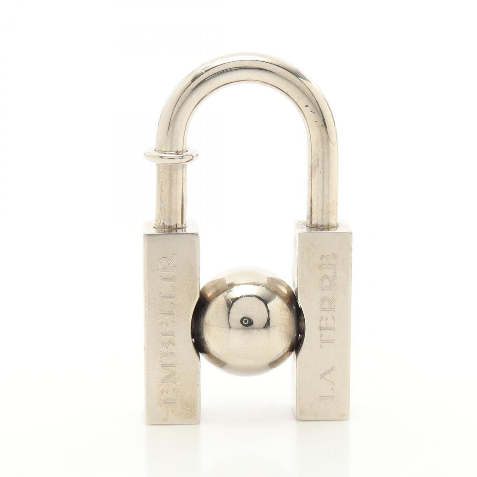 Hermes Charm Cadenacharm L'homme Peut Embellir la Terre Limited Keychain
