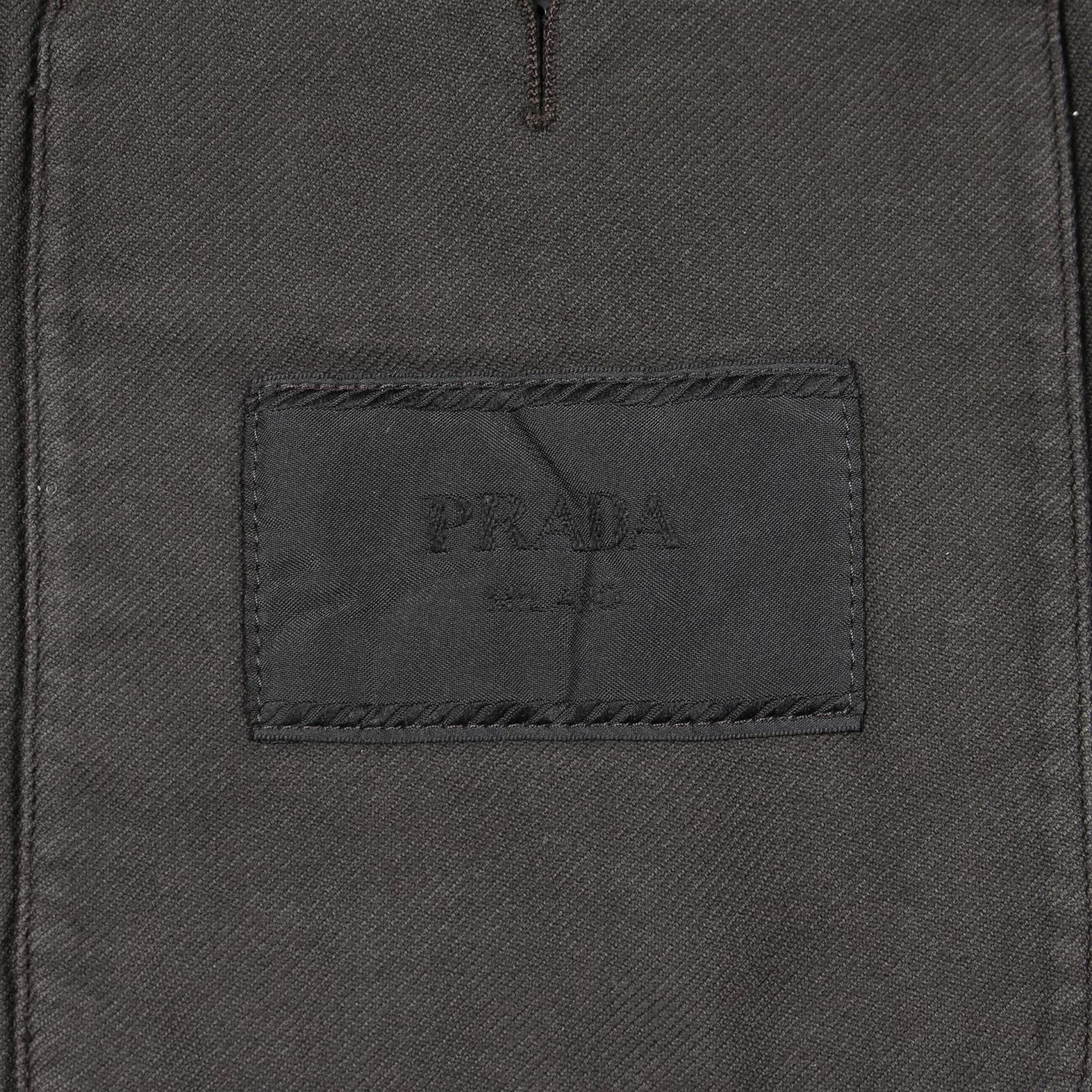 Prada Black Coat — view 3