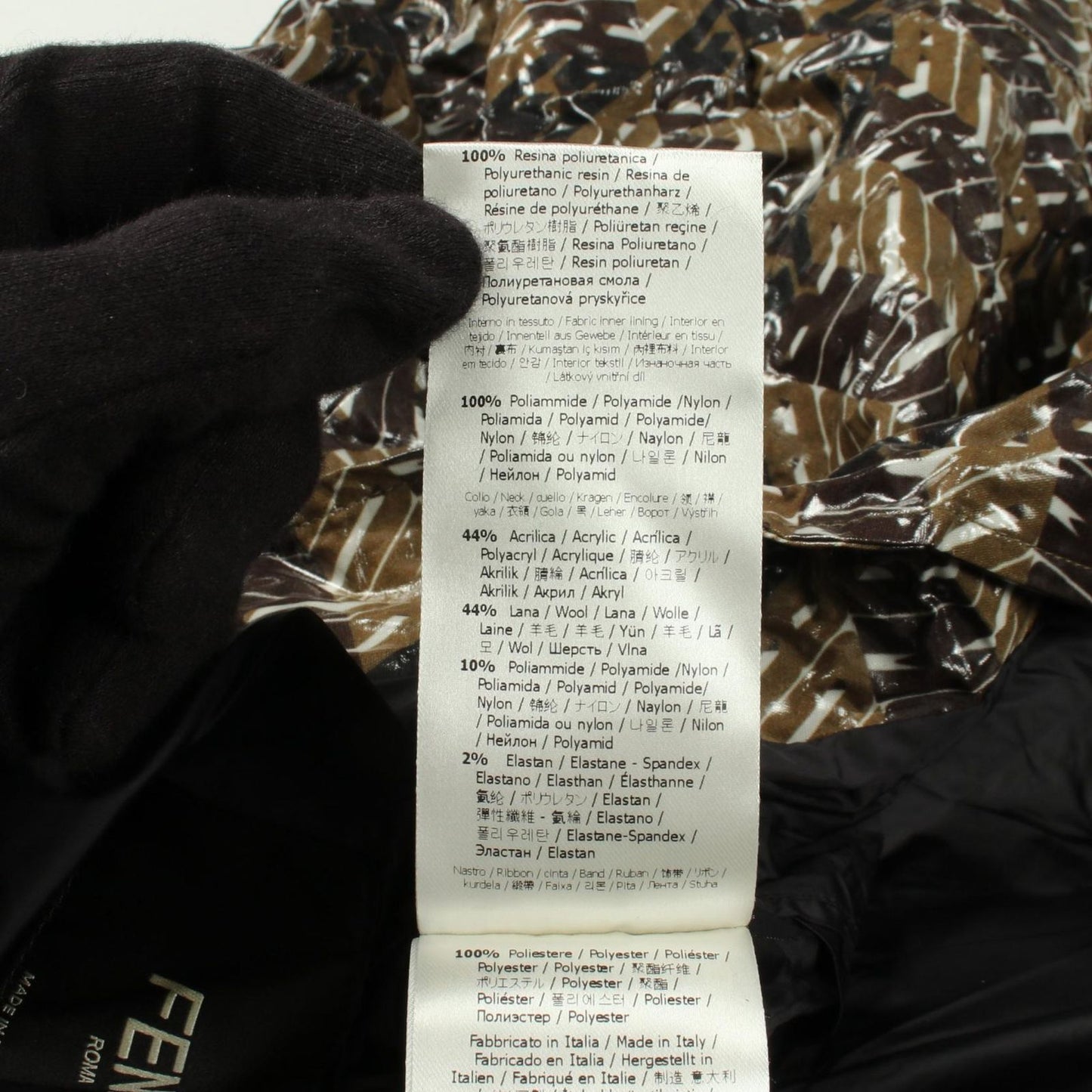 Fendi Jacket All Over Pattern ting — view 6