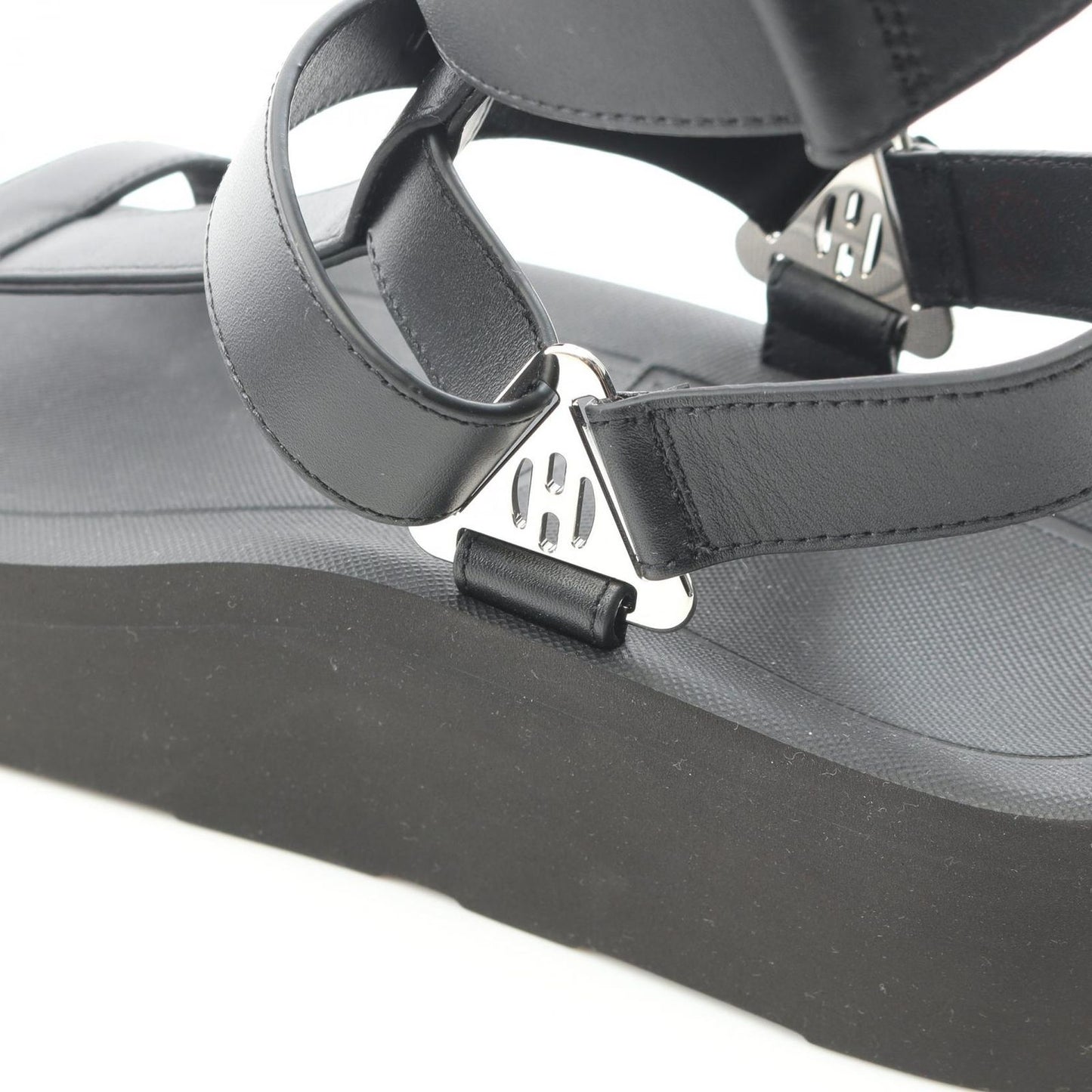 Hermes Sandals Enid Di buckle Leather — view 8