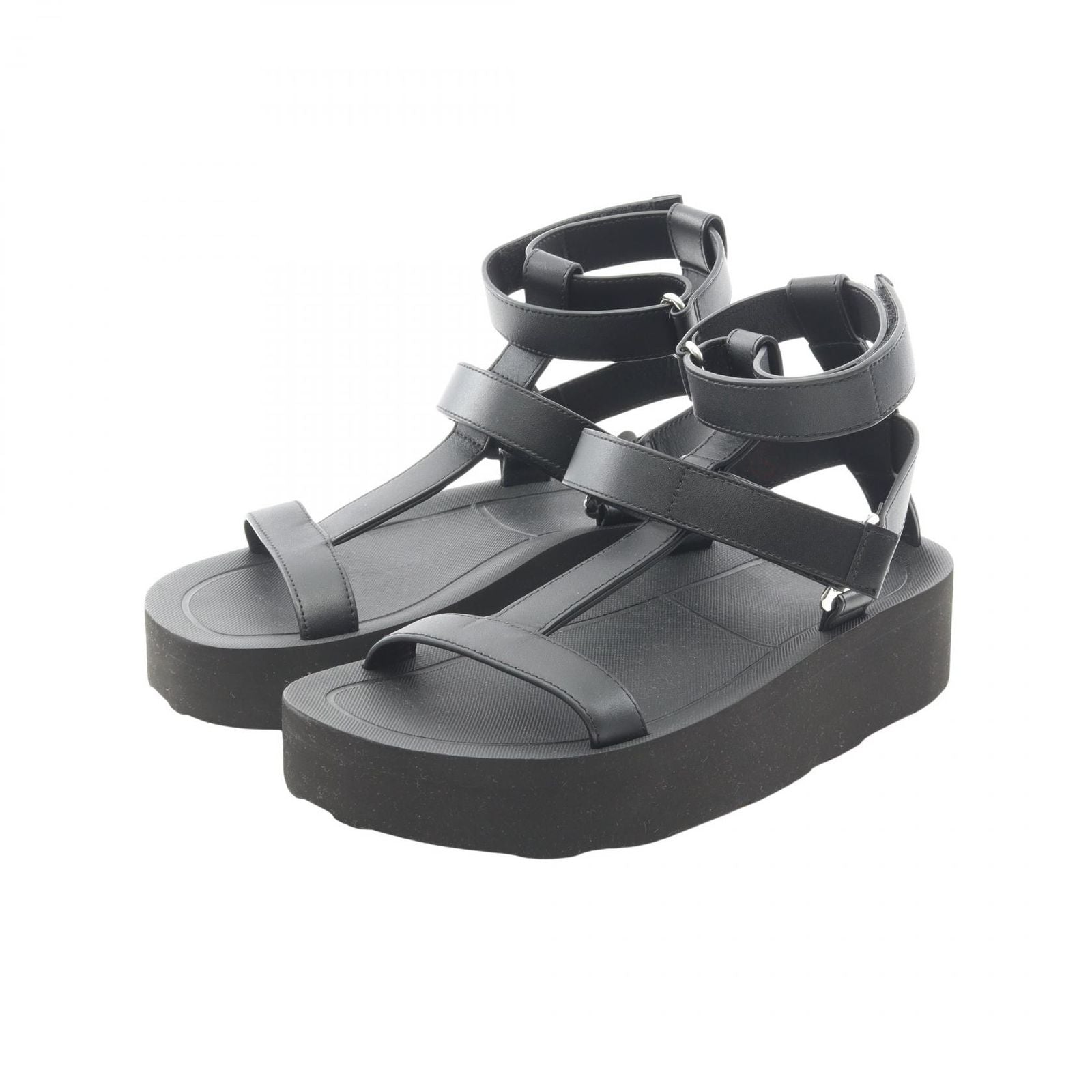 Hermes Sandals Enid Di buckle Leather