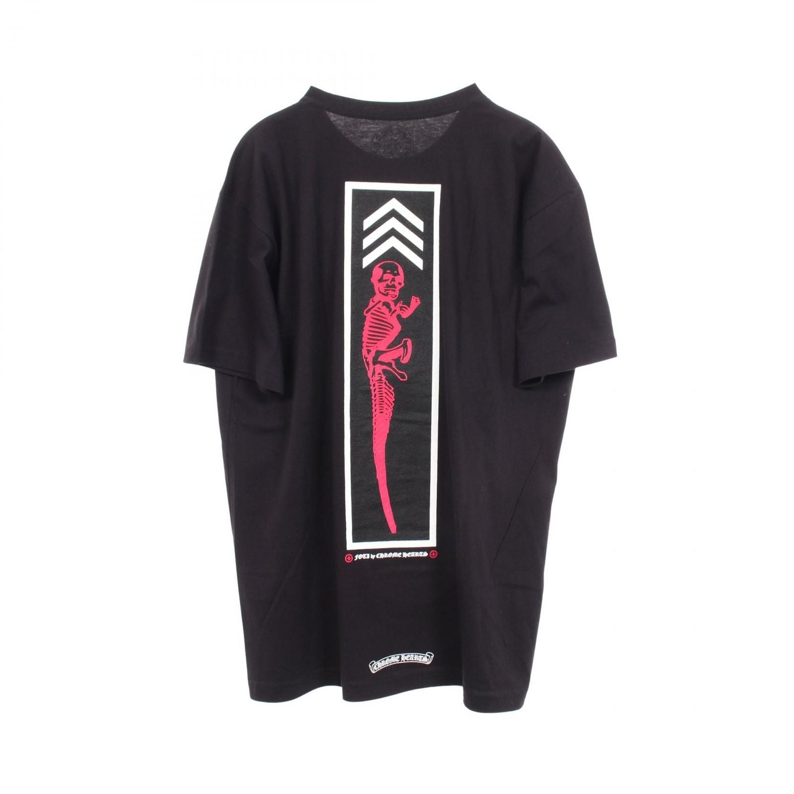 Chrome Hearts Ha Short Sleeve T-Shirt Foti Jarvis BK Cotton Skull — view 2
