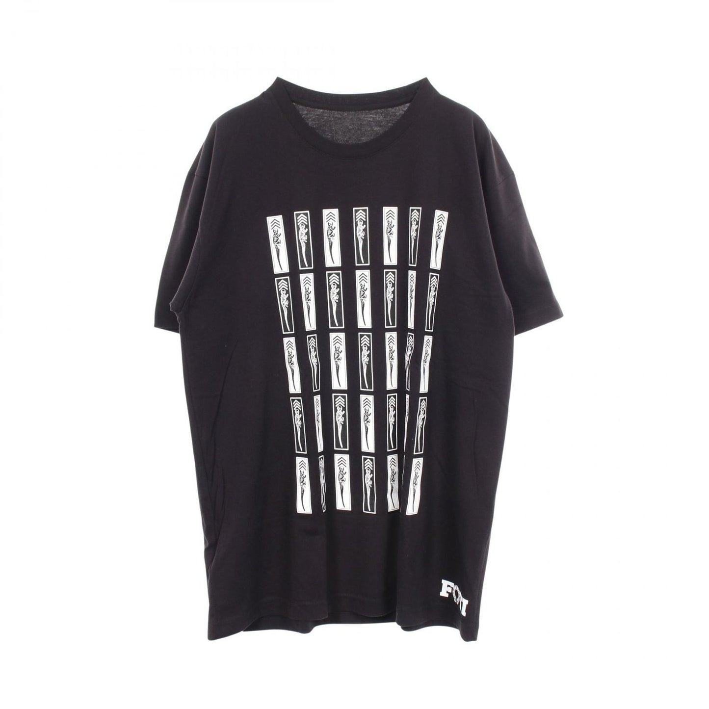 Chrome Hearts Ha Short Sleeve T-Shirt Foti Jarvis BK Cotton Skull