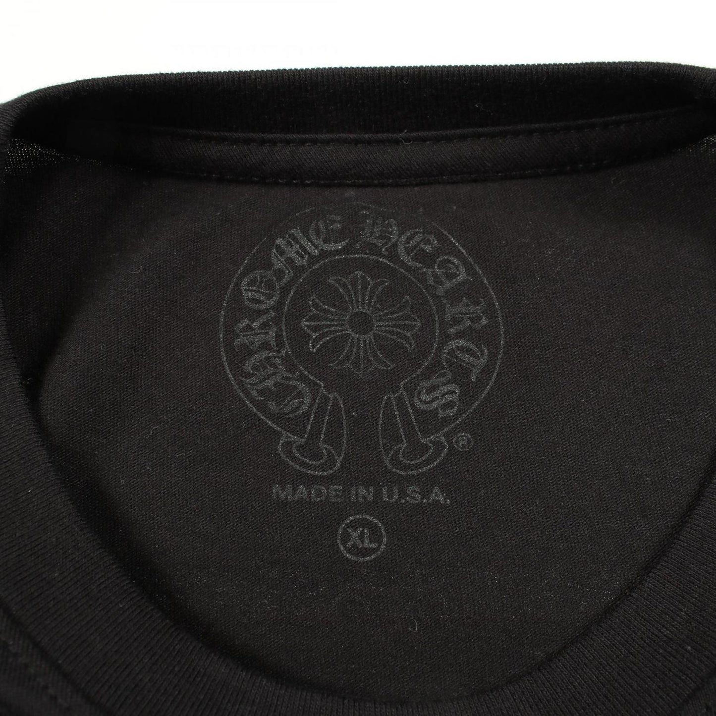 Chrome Hearts Ha Short Sleeve T-Shirt Foti Jarvis BK Cotton Skull — view 3
