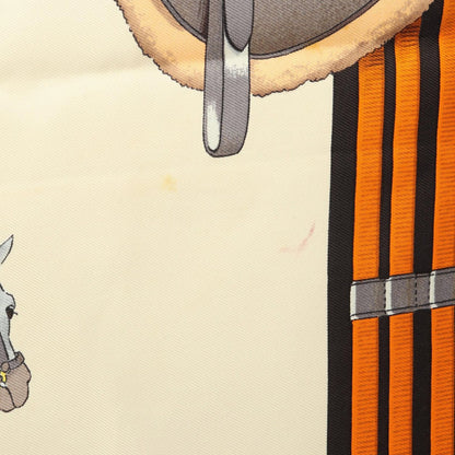 Hermes Scarf Carre 90 Jumping Silk — view 4