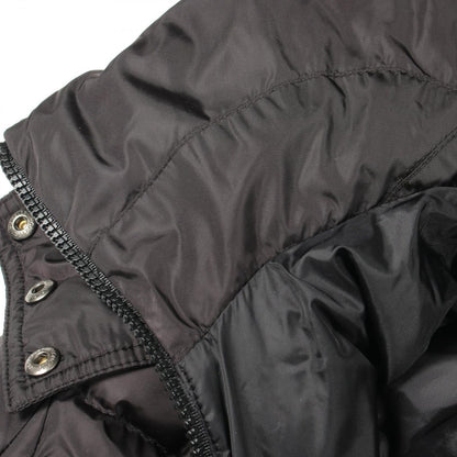 Moncler Montcles Down Jacket Flammette Flamette with Black Nylon Coat — view 8